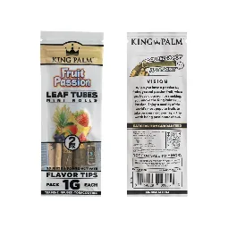 Rolling Cones King Palm Fruit Passion Mini 2 Pack Box of 10