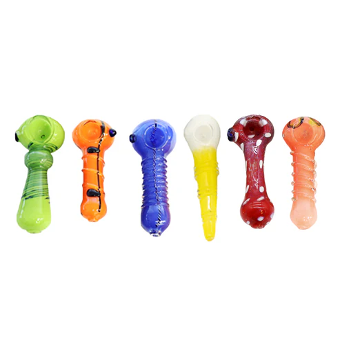 Glass Pipe Infyniti Assorted Designs 4"