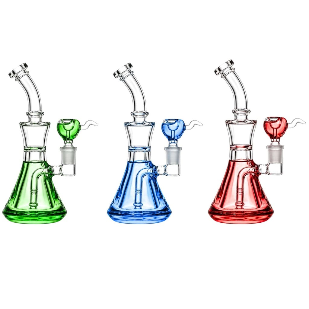 Image for Glass Bong Arsenal Freezable Glycerin (Assorted Colors) 8" 7mm
