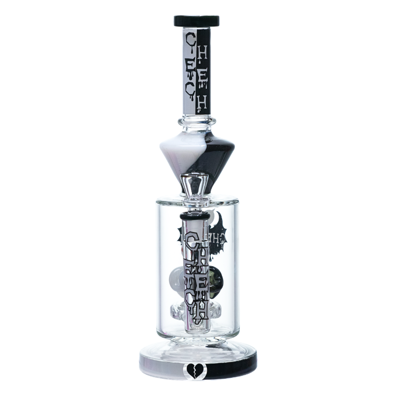Image for Glass Bong Cheech Glass Midnight Mischief 12.5"