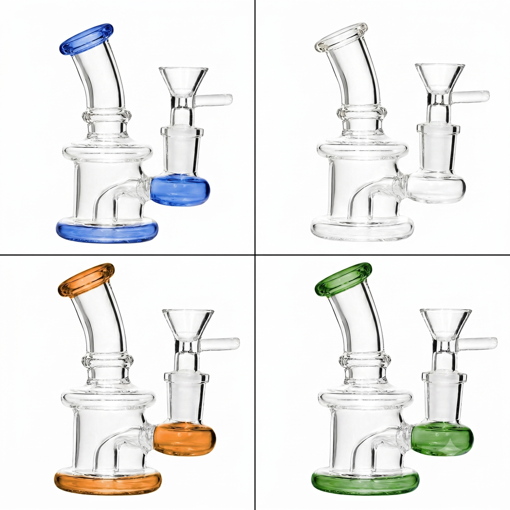 Image for Glass Bong Arsenal Orbit Drop Mini (Assorted Colors) 3"