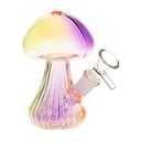 Image for Glass Bubbler SeshGear Electroplated Mushroom 4.75" 14mm F