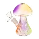 Image for Glass Bubbler SeshGear Electroplated Mushroom 4.75" 14mm F