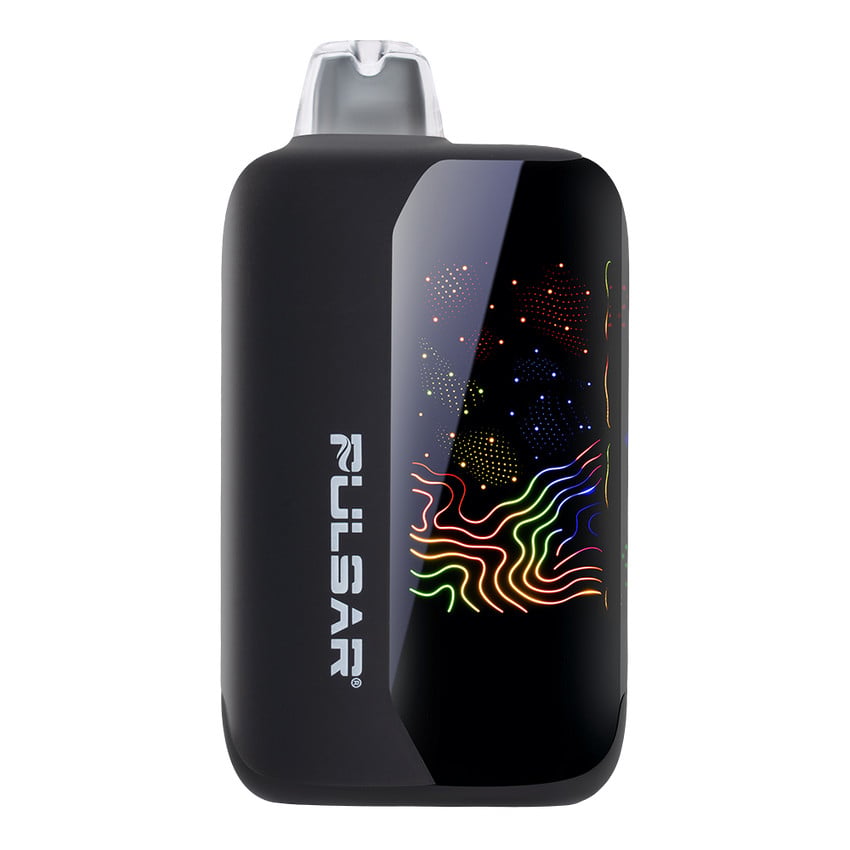 Image for 510 Battery Pulsar DL 6.0 Curved LCD Screen  Vape Bar Solid Color Series 1000mAh Assorted Colors Box of 8