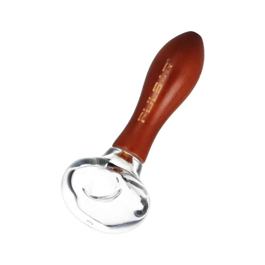 Glass Pipe Pulsar Wood on Glass 5.2" Box of 6