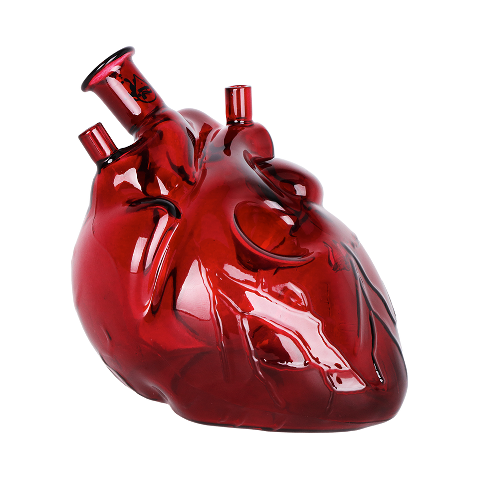Image for Glass Pipe Pulsar Be Still My Heart 5.3"