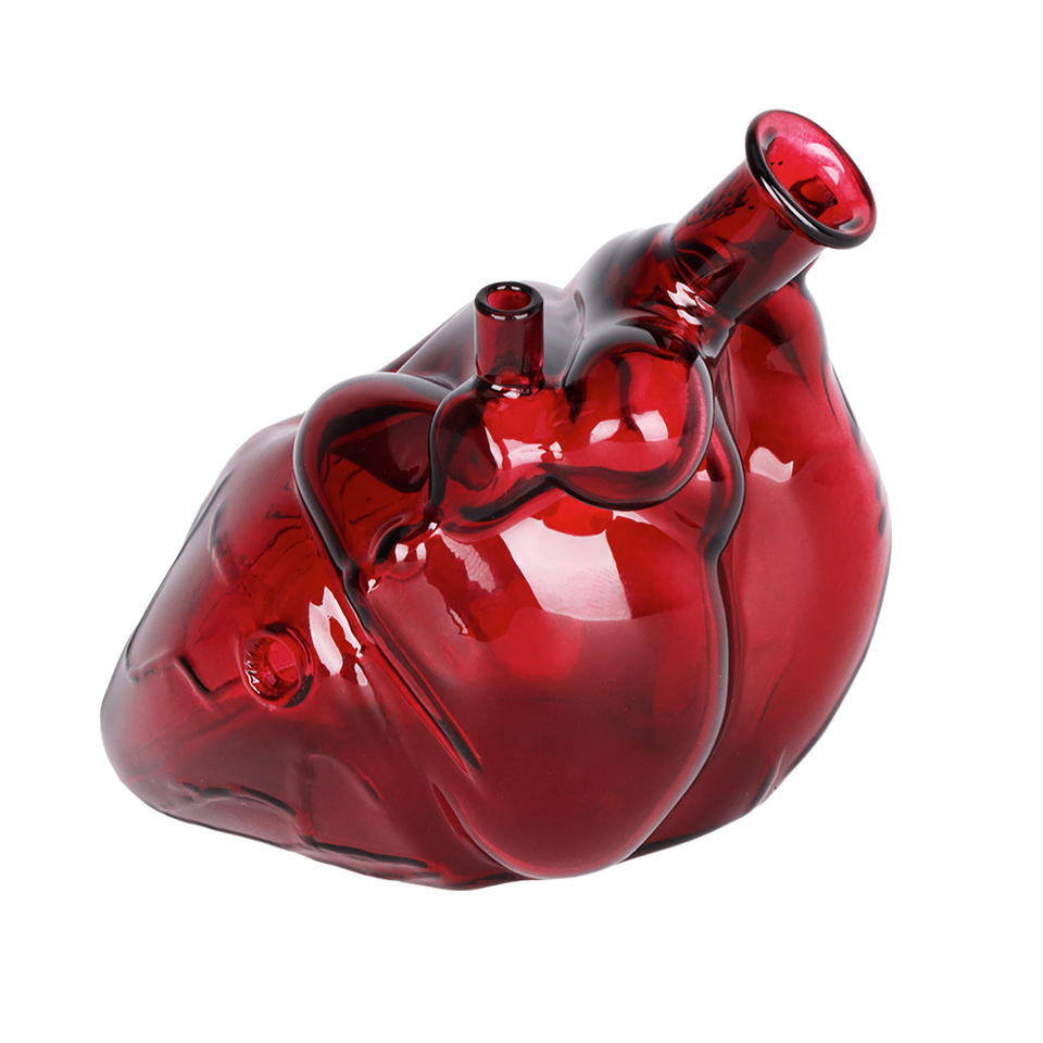 Image for Glass Pipe Pulsar Be Still My Heart 5.3"