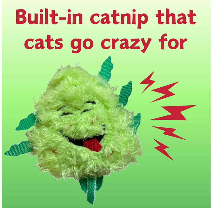Other PAW:20 Bud Jr. Catnip Cat Toy 3"