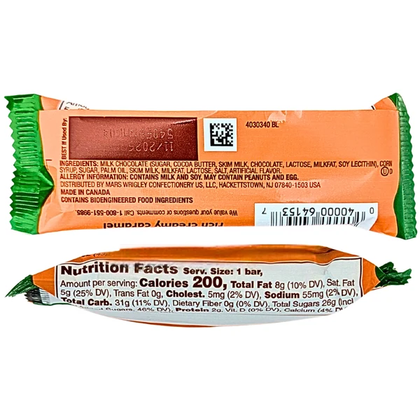 Image for Snacks Milkyway All Caramel 1.55oz Box of 24