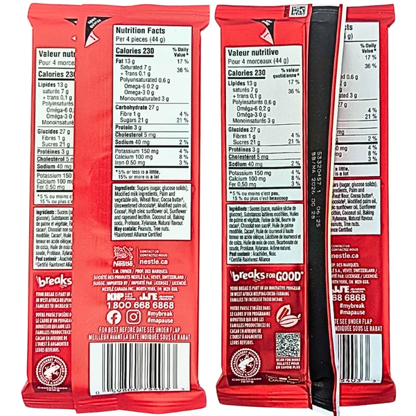Image for Snacks Nestle Kit Kat Cookie Dough 99g Box of 15