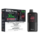 Image for *MB* Nicotine Pod Flavour Beast Level X M Series Starter Kit (Pod + Battery) 30ml 120K Weekend Watermelon Iced Box of 4