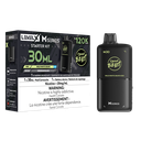 Image for *MB* Nicotine Pod Flavour Beast Level X M Series Starter Kit (Pod + Battery) 30ml 120K Wild White Grape Iced Box of 4