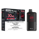 Image for *MB* Nicotine Pod Flavour Beast Level X M Series Starter Kit (Pod + Battery) 30ml 120K Sic Strawberry Iced Box of 4