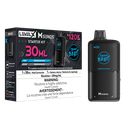 Image for *MB* Nicotine Pod Flavour Beast Level X M Series Starter Kit (Pod + Battery) 30ml 120K Bomb Blue Razz Box of 4