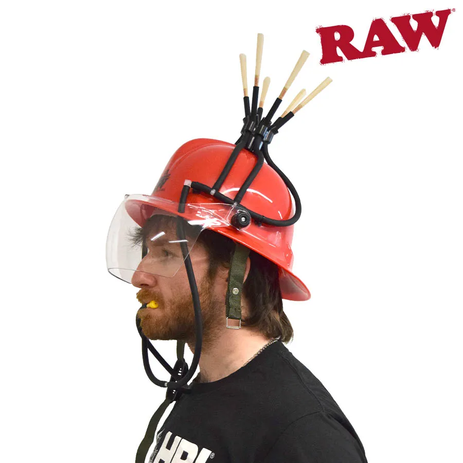 Image for Rolling Accessory Raw Fire Blazer Helmet Six In One