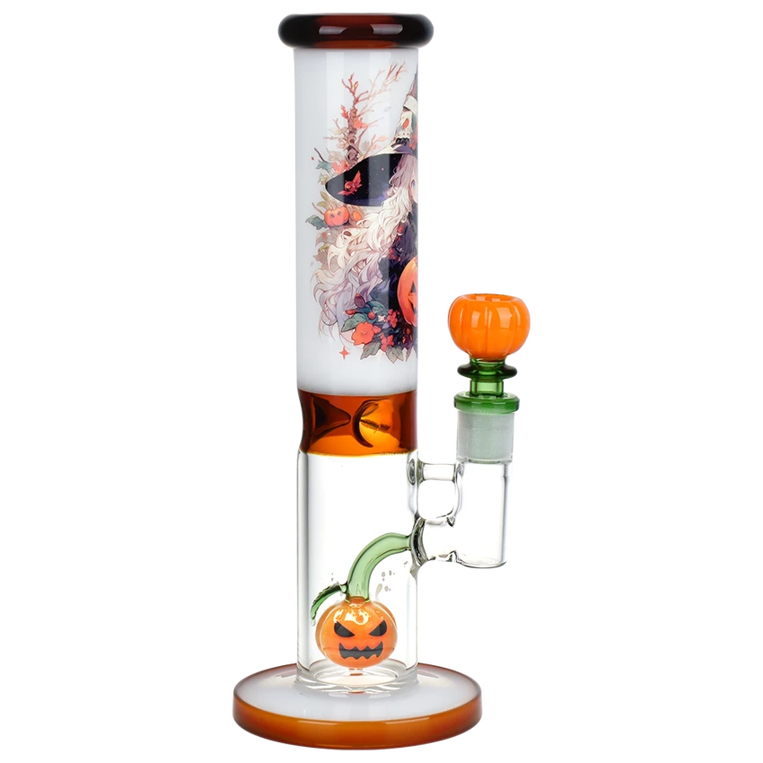 Image for Glass Bong Pulsar Anime Halloween Straight Tube 10"
