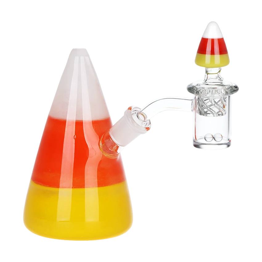 Image for Glass Rig Pulsar 14mm Kandy Korn Smoking Kit 5"