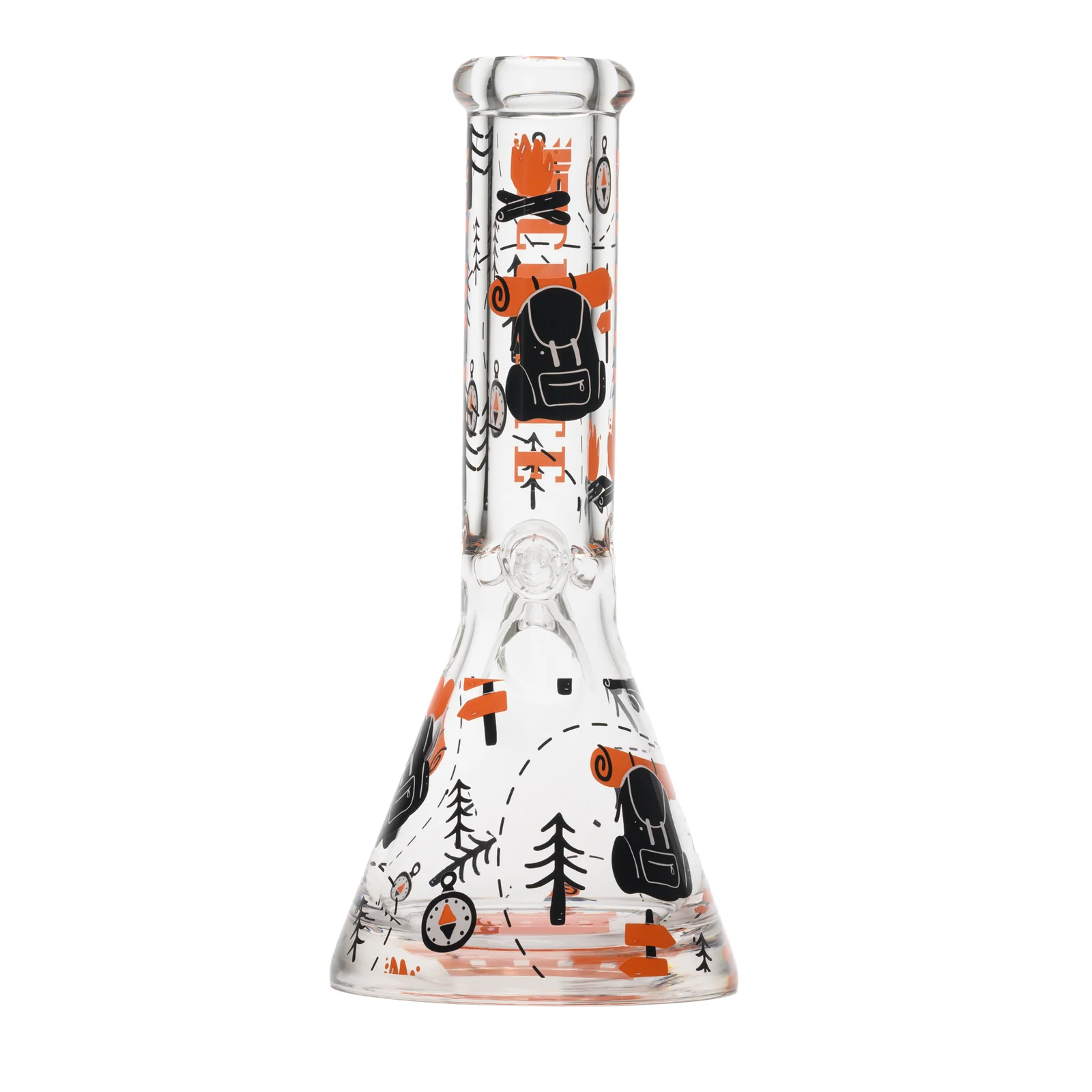 Image for Glass Bong Castle Glass Adventure 9mm 12"