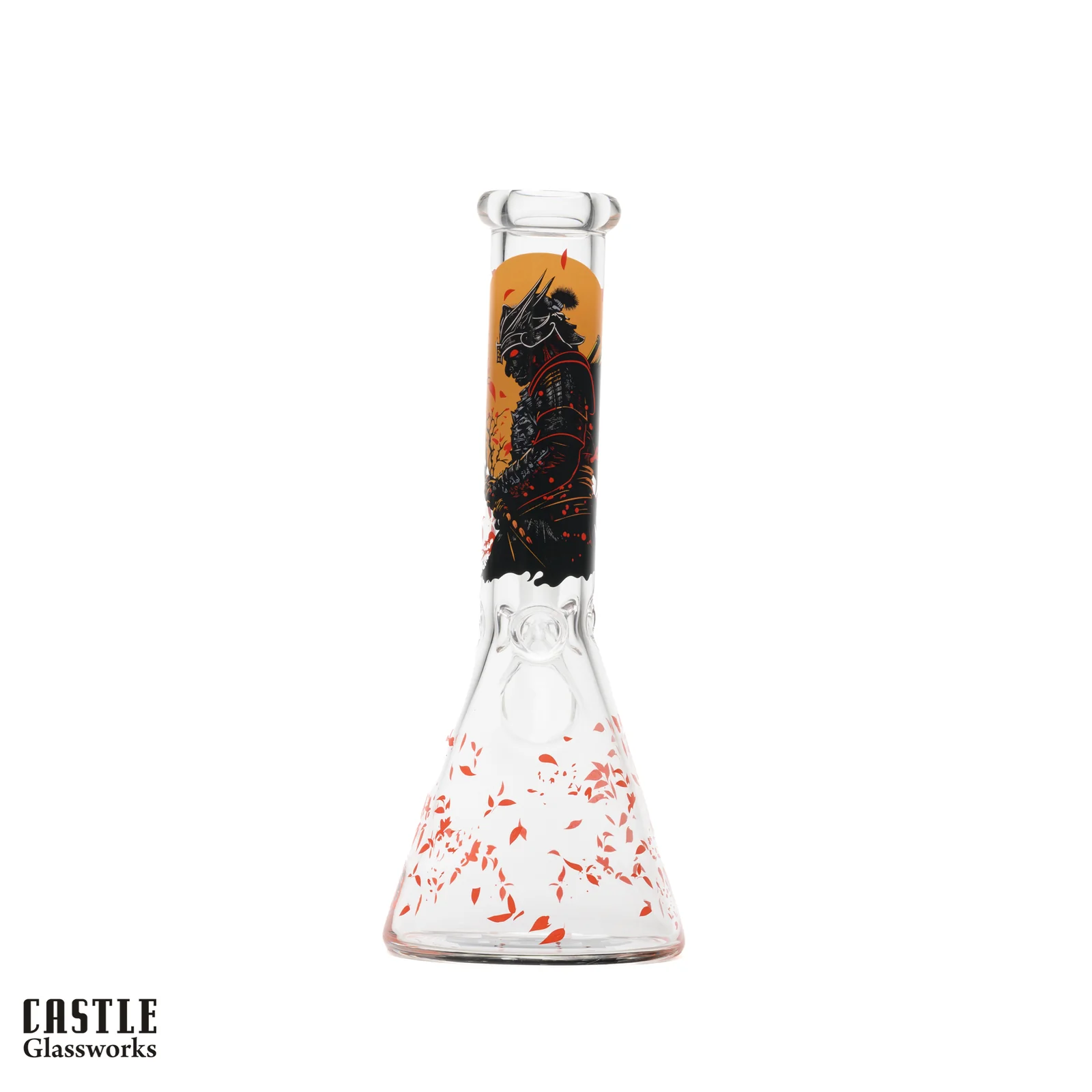 Image for Glass Bong Castle Glass Bushi Beaker 10"
