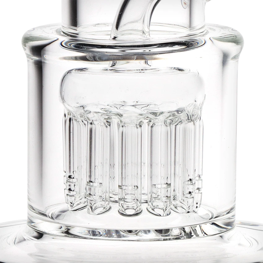 Image for Glass Bong Pulsar 12 Arm Perc Chugger 10"