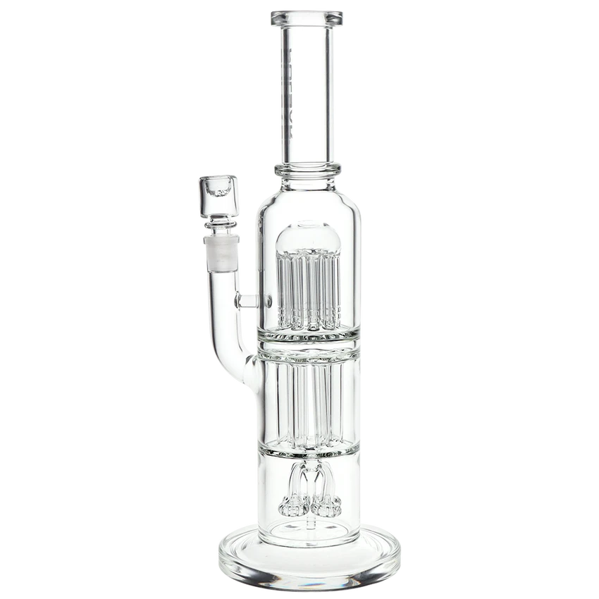 Image for Glass Bong Pulsar Triple Chamber Chugger 14"