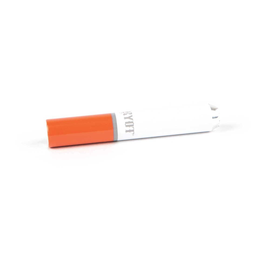 Short Aluminum Cigarette with Solid Color Mouthpiece and Digger Tip
