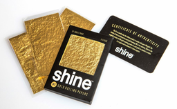 Shine 24k Gold Twelve Sheet Baller Pack Rolling Papers