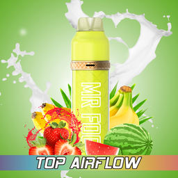 *FED* Mr Fog Max Air Disposable Vape Banana Strawberry Watermelon 2500 Puffs Box Of 10