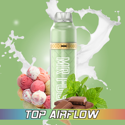 *FED* Mr Fog Max Air Disposable Vape Cocoa Mint Dream 2500 Puffs Box Of 10