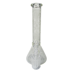 Glass Bong BoroSci 15" Glow In The Dark With Ash Catcher
