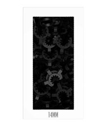 Bong Accessory White Rhino Black Keck Clip 14mm Box Of 200