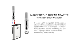 Cannabis Vaporizer Part - Yocan 510 Adapter Ring - Pack/5