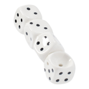 Ceramic Pipe Wacky Bowlz Dice 3.75"