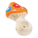 Ceramic Pipe Wacky Bowlz Flower Mushroom 3.75"