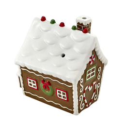 Ceramic Roast and Toast Gingerbread House Pipe