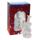 Glass Dab Rig Karma 6" Sandblasted Hourglass