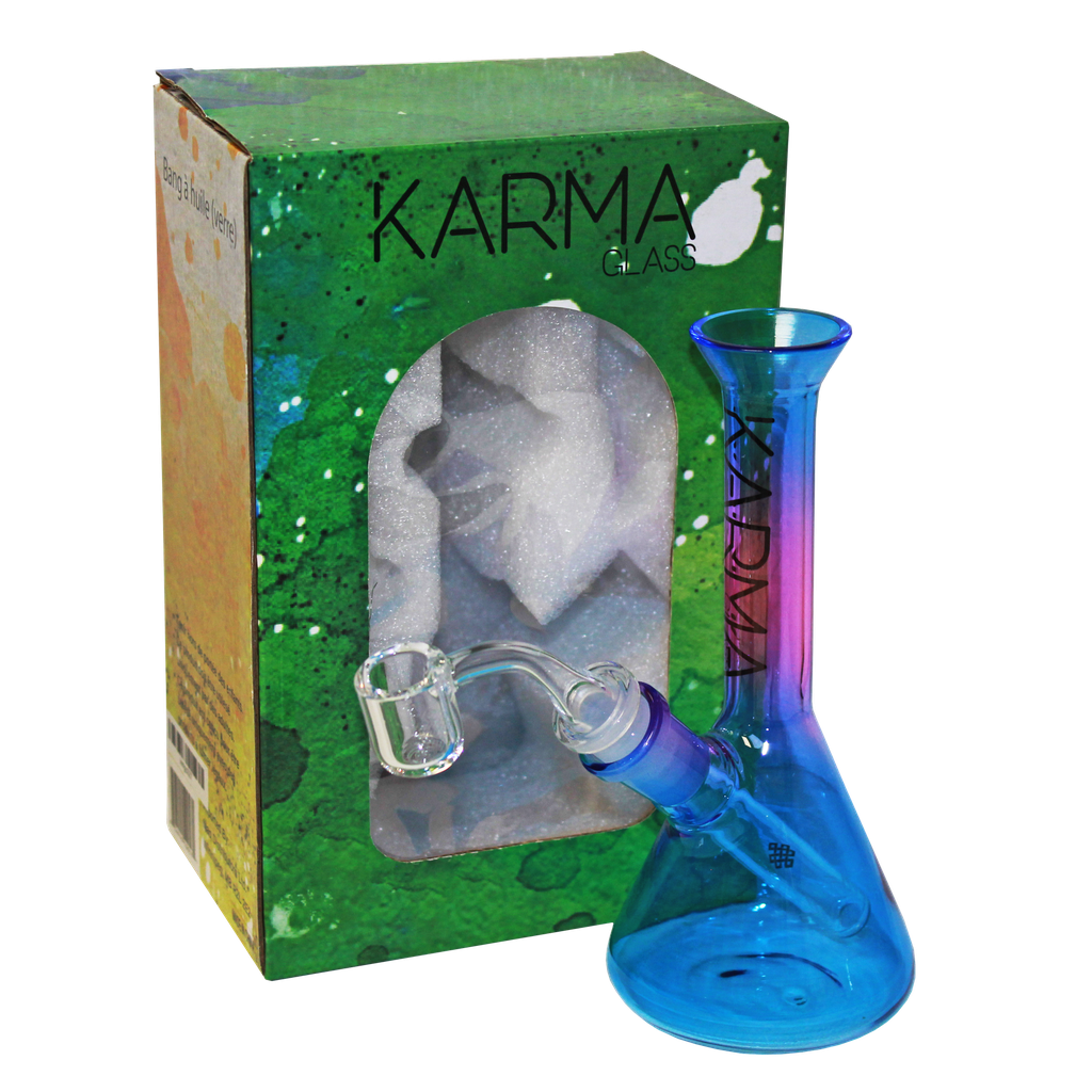 Glass Dab Rig Karma 7" Two Toned Beaker Rig