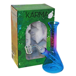 Glass Dab Rig Karma 7" Two Toned Beaker Rig