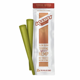 Hemp Wrap Kush Cone Terpenes Clementine Box of 12