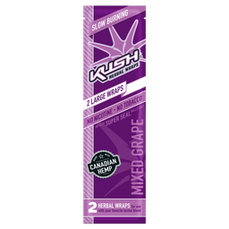Hemp Wrap Kush Grape Box of 25