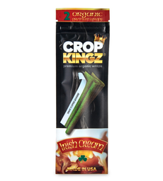 Hemp Wraps Crop Kingz 2pk Irish Cream Self Sealing Box of 15