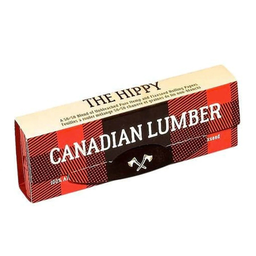 Rolling Papers Canadian Lumber Hippy Hemp 1.25 W/ Tips Box/22