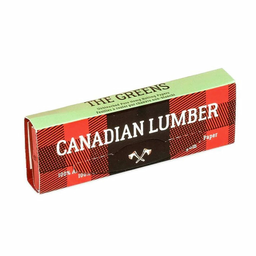 Rolling Papers Canadian Lumber The Greens 1.25 W/ Tips Box/22