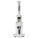 Tree Glass 15" Double Tree Cake Bong