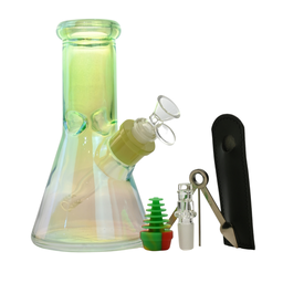 Glass Bong Arsenal Glass Rainbow 6-in-1 Glass Bong Kit 8"