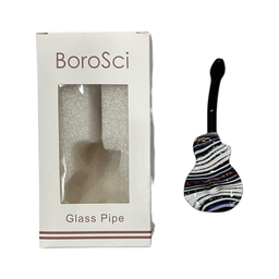 Glass Pipe Borosci Guitar 5"