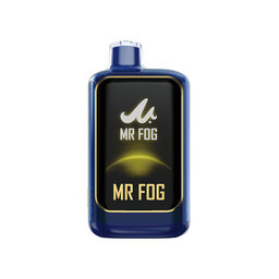 *ON* Disposable Vape Mr Fog NOVA 36K Blue Razz Steezy Sour Lemon Ice Box of 5