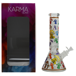 Glass Bong Karma Mushroom 7mm 12.5"