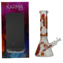 Glass Bong Karma Bohemian Mandala 7mm 12.5"