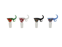 Glass Bowl Karma Horned Reversal 14mm Box of 12